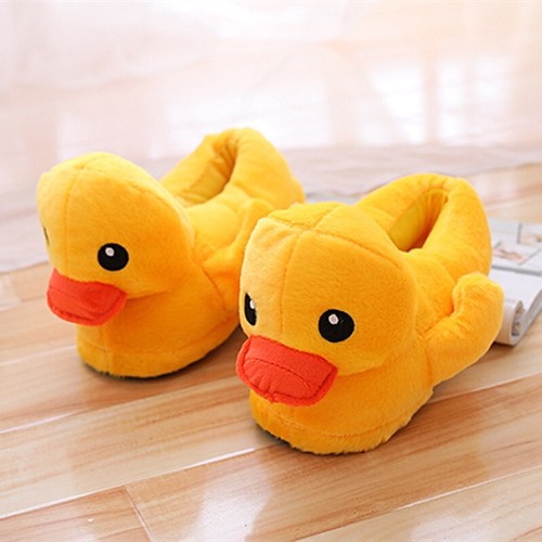 Duck slippers funny cartoon - slippers,,