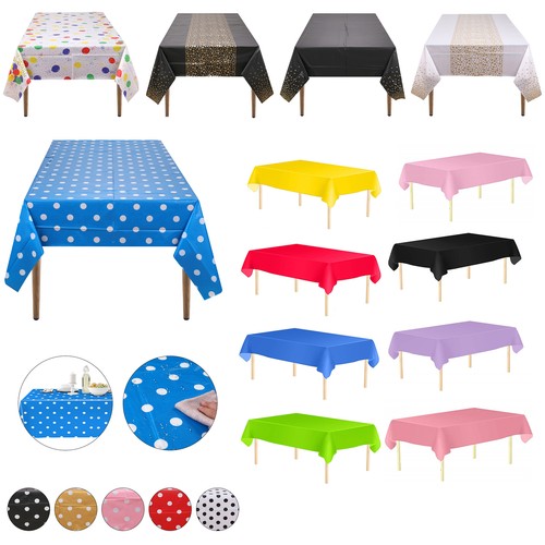 Plastic tablecloth covers - plastic,