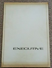 Ford Zodiac Executive MkIV Mk4 Mark 4 Four 1966 1967 UK Market Sales Brochure