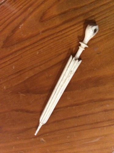 Antique bone parasol - antique,