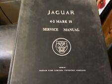 jaguar 4.2 Mark 10 Service Manual 1972
