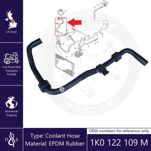 Coolant hose fits - coolant, volkswagen