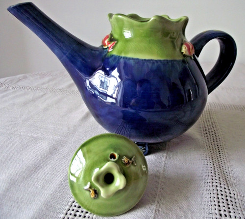 Studio pottery tea pot - studio,