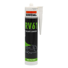 Soudal RV61 Sealant Bonding Adhesive White 290ml Caravan Motorhome