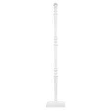 Chic White Wood Standing Floor