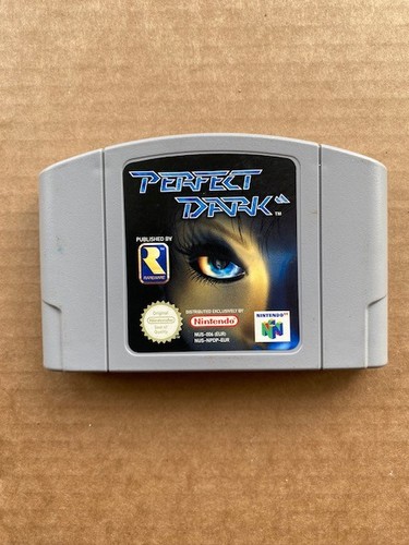 N64 perfect dark game - dark,