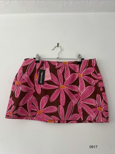 Prettylittlething pink flower - pink,