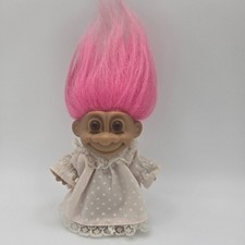 Troll Doll RUSS Pink Hair Pink