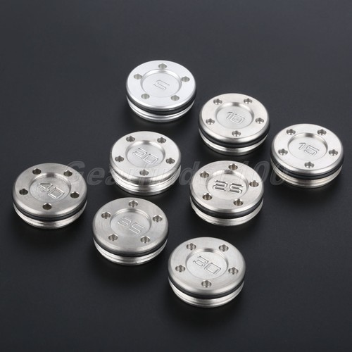 Silver golf putter weights - silver,