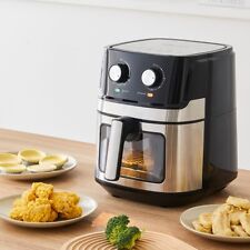 Air Fryer 6.5L 1700W Oil Free Timer Cooker Kitchen Oven With Window Frying