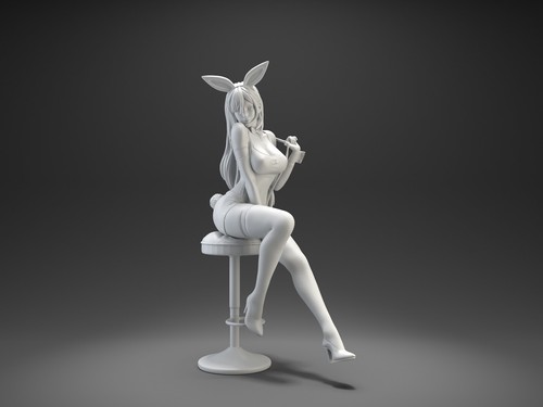Tifa bunny girl unpainted - tifa,