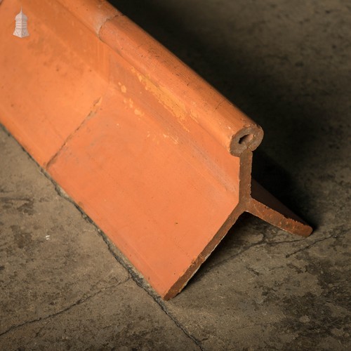 Crested roll top ridge tiles - roll,