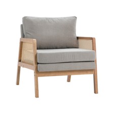 Modern Rattan Armchair