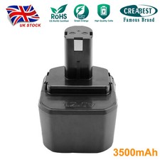 12V Battery For Ryobi BPT1025 BID1211 CCD1201 1400143 HP1201MK2 3500mAH Ni-MH