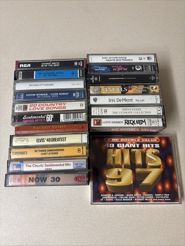 Job lot cassette tapes - job,