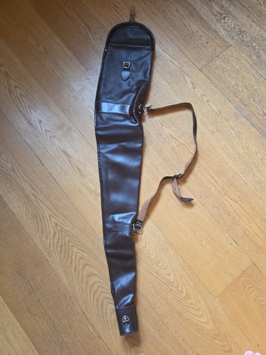 Leather shotgun slip - leather,