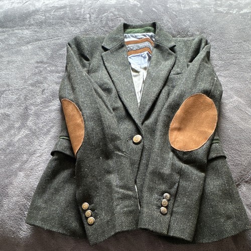 Zara basic green tweed - basic,