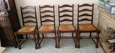Four jaycee oak ladder back - four,