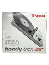 Vestax Handy Trax Turntable White Initial model Analog Portable Record Player