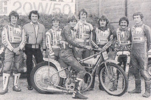 Halifax dukes 1980 speedway - halifax,