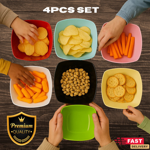 Reusable plastic cereal - 4,