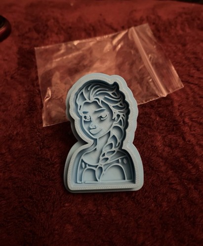 Printed elsa style - 3d,