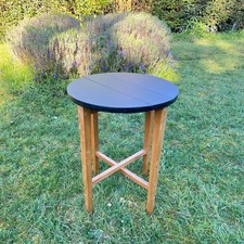 Vintage Small Teak Round