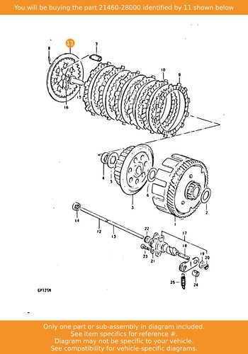 Suzuki plate pressure - plate,,