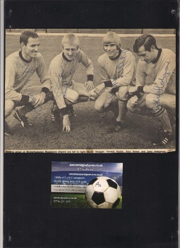 Wolves signed derek dougan - signed,