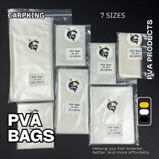 PVA SOLID BAG FAST MELT 50 pack  7 SIZES - EBAY BEST VALUE CARP KING 13000+ SOLD