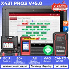 2024 All-in-One Pro Diagnostic Scanner Tablet Car HGV Truck Tractor X431 V+
