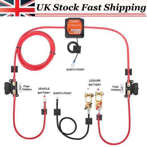 Split charge relay - charge, 12v