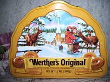 2000 Vintage Tin Box Werther's
