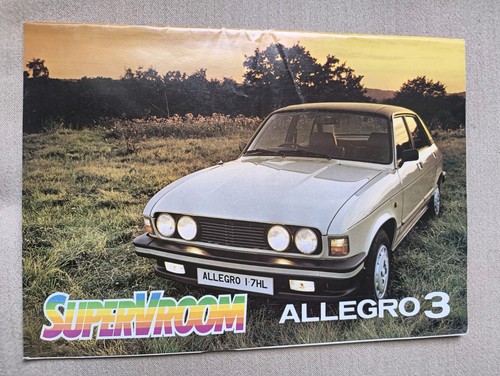 Austin allegro car brochure - austin,
