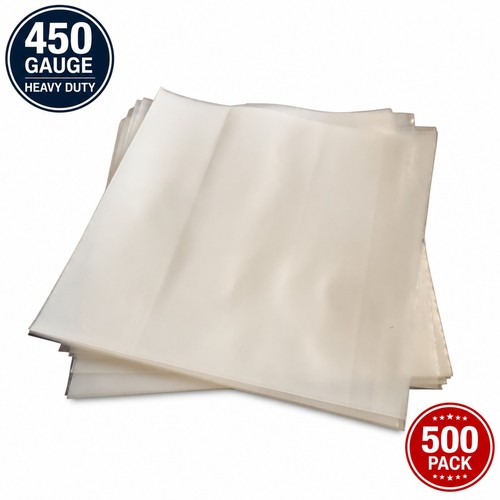 500 vinyl record sleeves - x, 12"