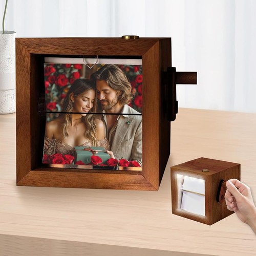 Photo flip book frame - book,