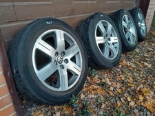 VW Beetle Spare Alloy Wheel & Tyre 205/55 R16 . Luna 6 Spoke Ronal . 1998-2011