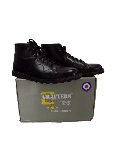 Grafters monkey boots black - grafters,