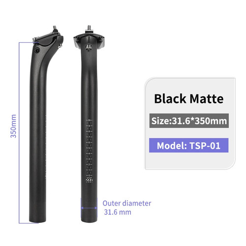 Carbon seatpost 31 6mm - carbon,