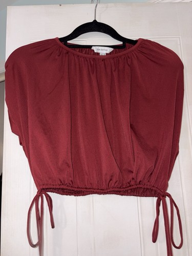 Red top and maxi - red, set