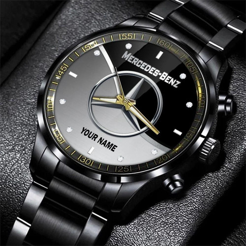 Mercedes benz black stainless - black,