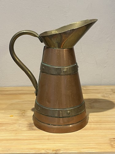 Small antique brass banded - small,