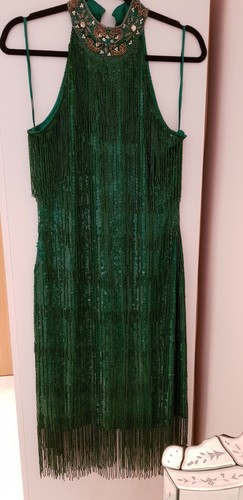Vintage 20s style emerald