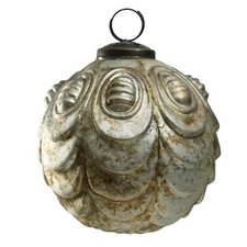 Large Gold Xmas Bauble Vintage