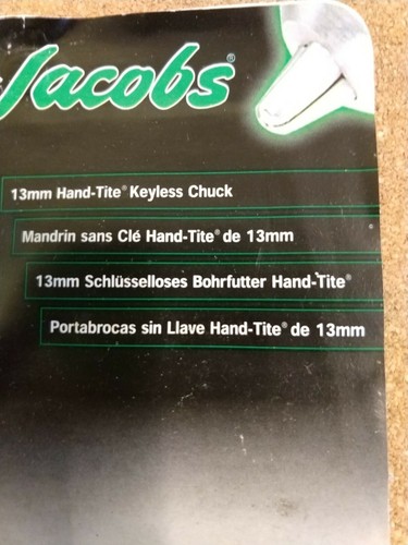 Jacobs hammerlock keyless - jacobs,