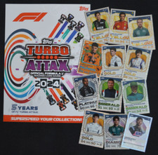 Topps F1 Turbo Attax Formula 1 2024: UK Limited Edition card (LE1-LE27) select