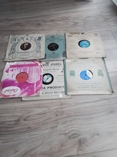 Bundle vintage 78rpm vinyls - bundle,