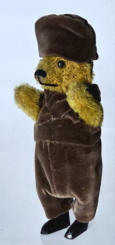 Vintage schuco mechanical bear - vintage,