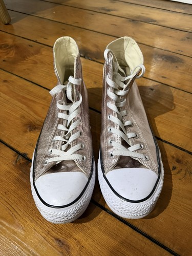 Converse rose gold high - rose,