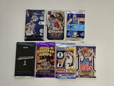 7 Sealed Packs of Basketball
